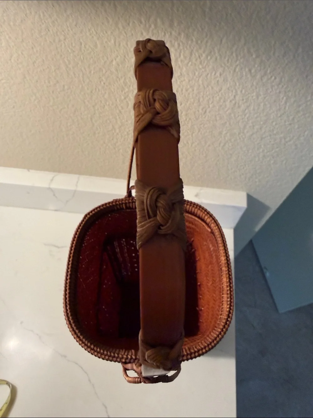 Vintage Ikebana Basket Medium